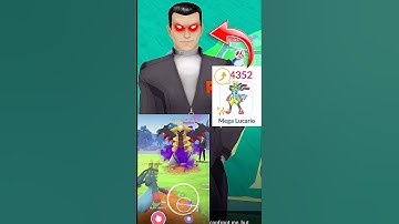 Using✨️Shiny Mega Lucario Against Giovanni in Pokémon GO
