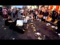 Matt Garstka (Animals As Leaders) drumming in the streets SXSW 2014 Through GLASS