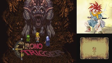 Chrono Trigger DS - Rust Tyranno (optional boss) - Ayla,Frog x Magus