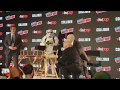 President Trump at Comic Con NYCC 2017 FUNNY The Presidents Show Actors