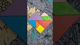 HOW TO MAKE TANGRAM HEART / TALENTED GIRL HANSHIKA