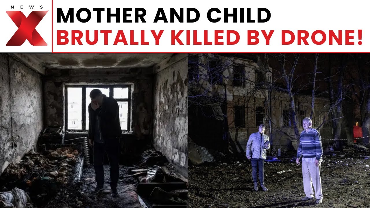 Horror in Donetsk! Drone Kills Mother and Child in Sartana Home | NewsX