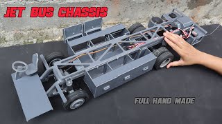 How to make a Modern Bus Chassis from PVC.#Part 2