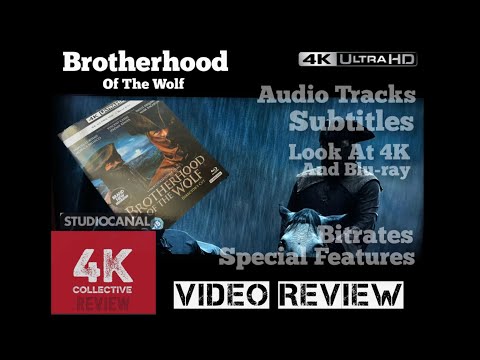 Brotherhood of the Wolf 4K UltraHD Blu-ray from  @studiocanaluk  Video Review