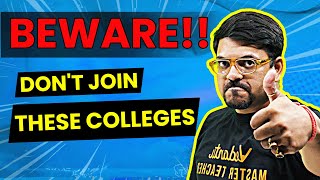 Secrets of Choosing Perfect Engineering College: No One Will Tell You🤐 | Harsh Sir