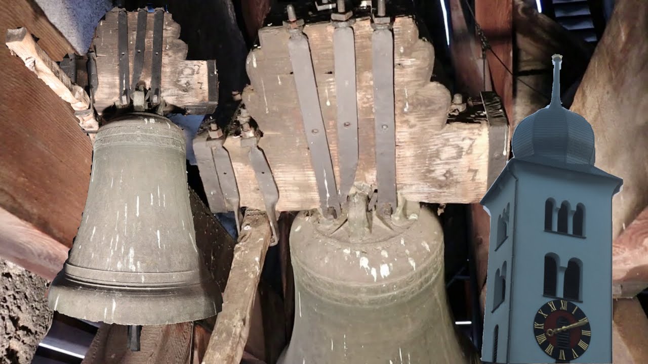 CASTRISCH: (CH - GR) Geläute der Reformierten Kirche St. Georg