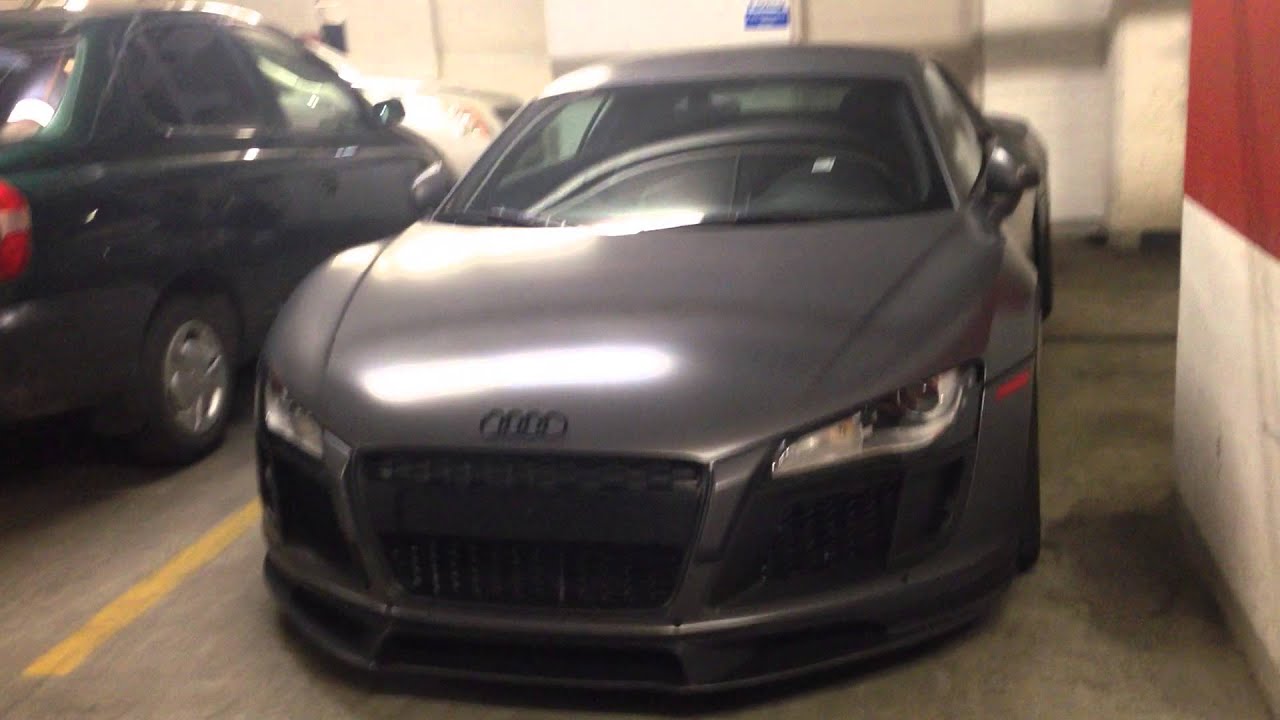 Matte grey r8 reventon paint - YouTube