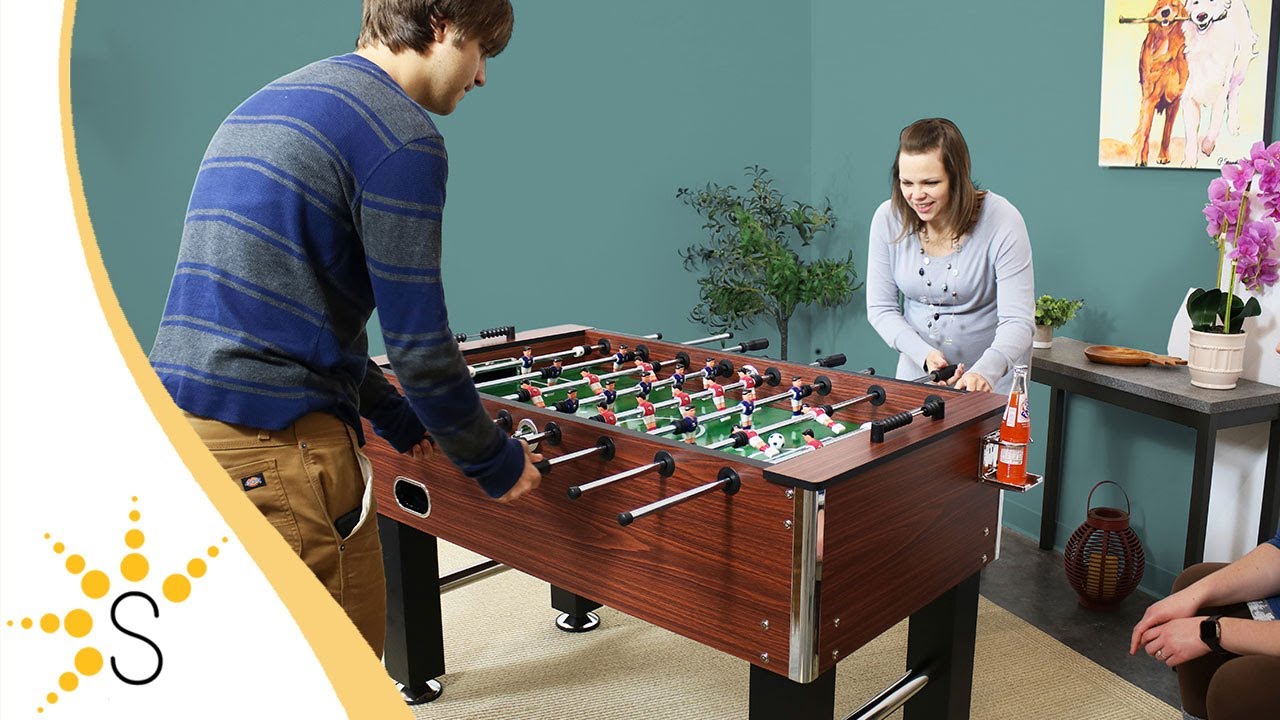 Sunnydaze 2-Player 5-in-1 Multi-Game Table - 45