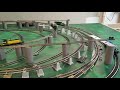 Ten crazy HO gauge engines on a 5x9 layout