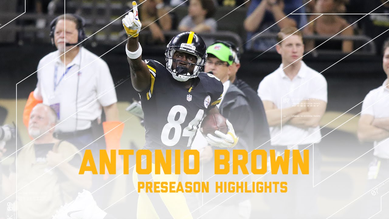 Antonio Brown Highlights | Steelers vs. Saints | NFL