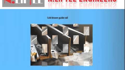 Elevator guide Rail India