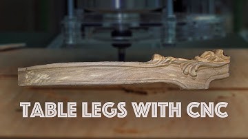 How to make Table Legs with CNC Machine | CNC Wood Carving Machine | CNC Woodworking
