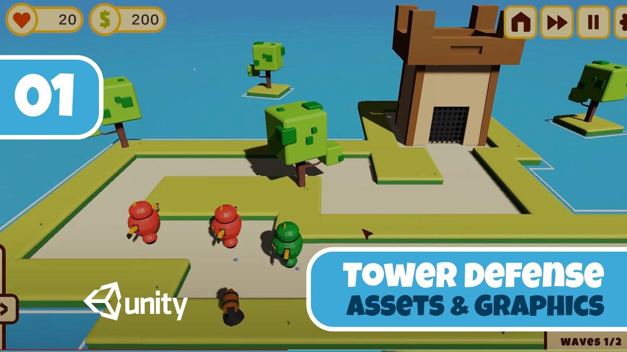 A Guide To Adding Towers For Tower Defense Games In Unity - GameDev Academy