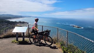 Pacific Coast Solo Tour!! Bikepacking Loop USA EP. 31 Washington - Oregon