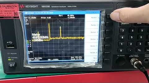 The Errored N9320B Unit