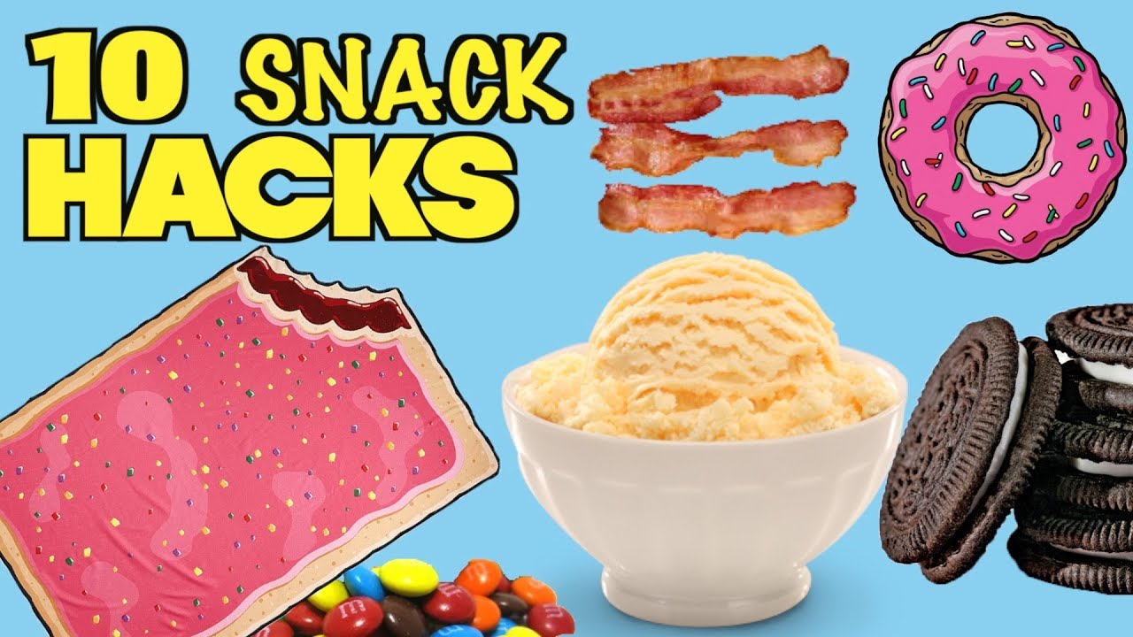 10 Food Life Hacks That Taste Amazing SNACK HACKS Nextraker YouTube