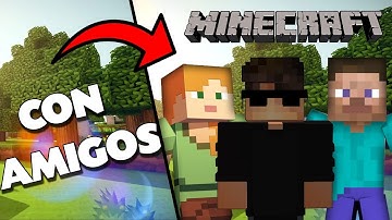 ✅COMO jugar MINECRAFT con amigos fácil y rápido en 2025 (SIN HAMACHI)