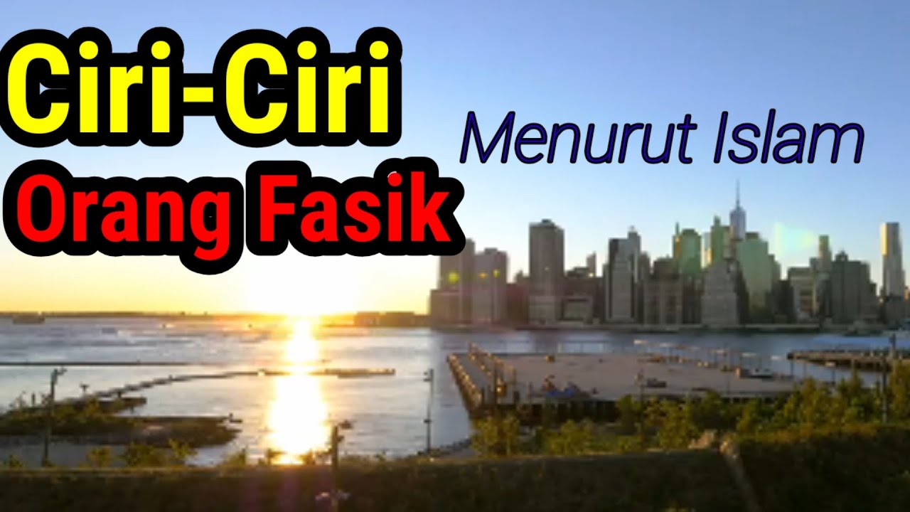 Fasik Ciri-Ciri Orang Fasik -Ustadz Khalid Basalamah - YouTube