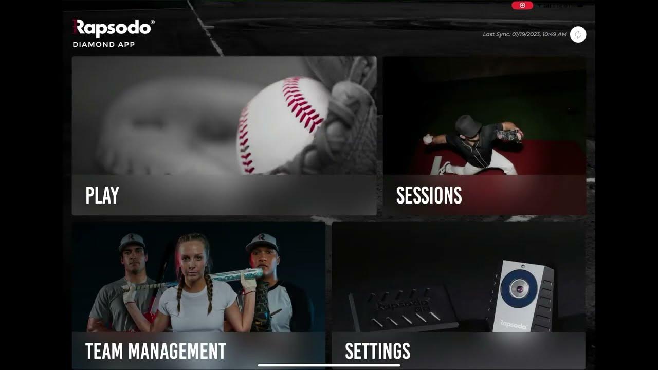 Pairing INSIGHT Camera With Rapsodo Diamond App YouTube