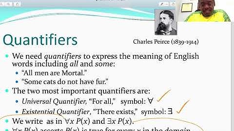 MAT 160 Section 1.4 Predicates and Quantifiers Part 1