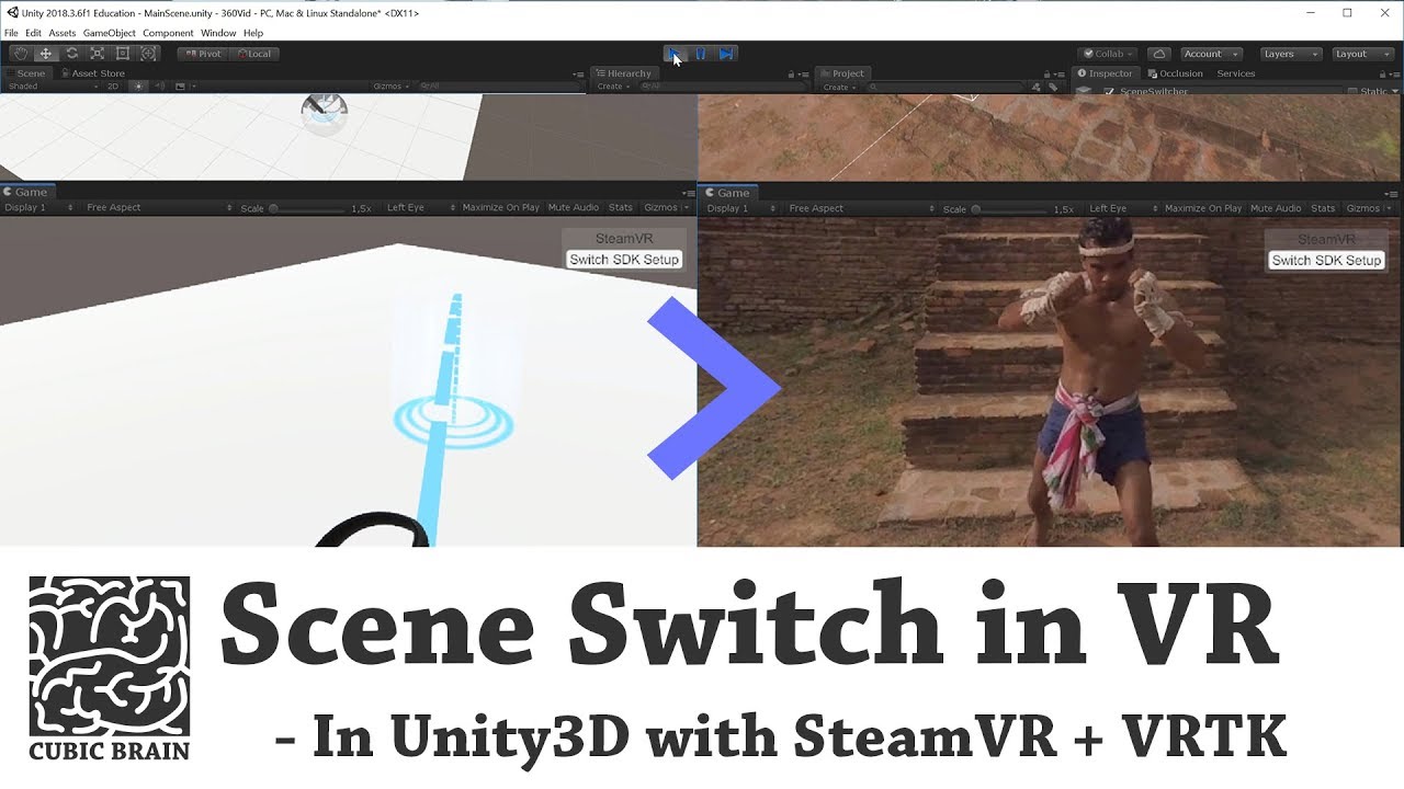 Unity Scene. SQIVO Scene Switch. Material check Scene Unity. Scene switch