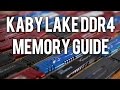 Kaby Lake DDR4 Memory Guide, Scaling Performance Tested