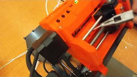 Unloading the Prusa MK3S MMU2S
