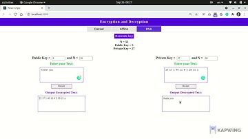 Encryption Decryption Algorithm Caesar, Affine, RSA