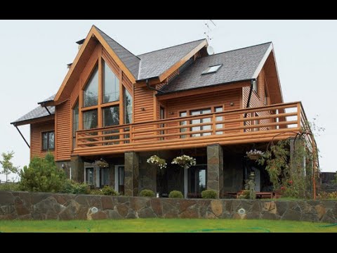 Красивые Деревянные Дома |  Wooden House.