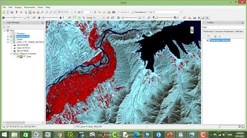 Clipping study area, creating ROI and applying Mask in  ENVI