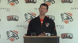 Jan. 28 Texas Roadhouse UTPB Press Conference