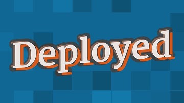 DEPLOYED pronunciation • How to pronounce DEPLOYED