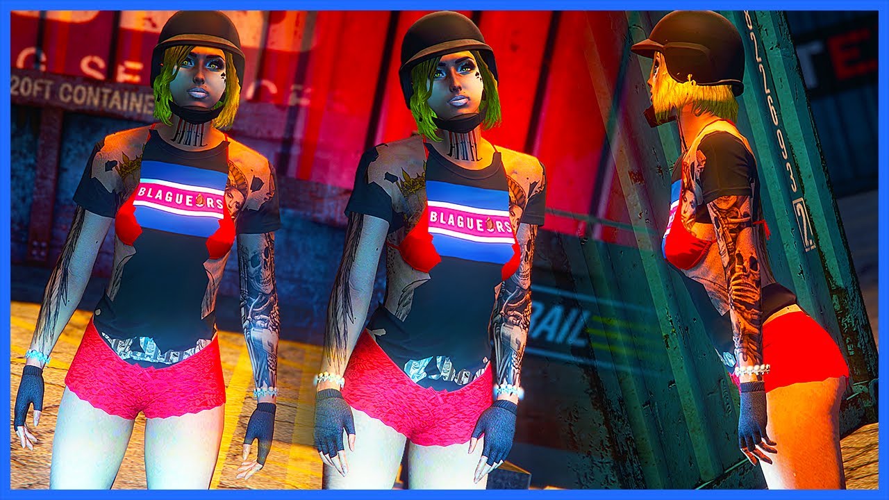 GTA V Online - [Patched] How to Wear Red Skimpy Panties, WITH a Bra (OR  Tank Top)! (FULL TUT) 