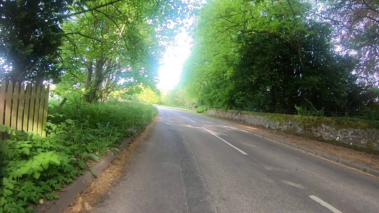 Another test video on GoPro 7 black and gtech sport ebike in Milnathort ...