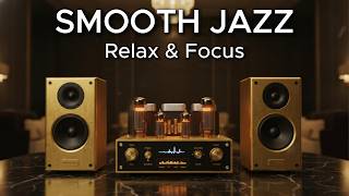 Smooth Jazz Instrumentals – Soft Piano, Warm Bass & Smooth Sax for Study
