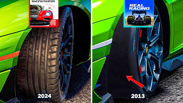Racing Master VS Real Racing 3 - Physics and Details Comparison