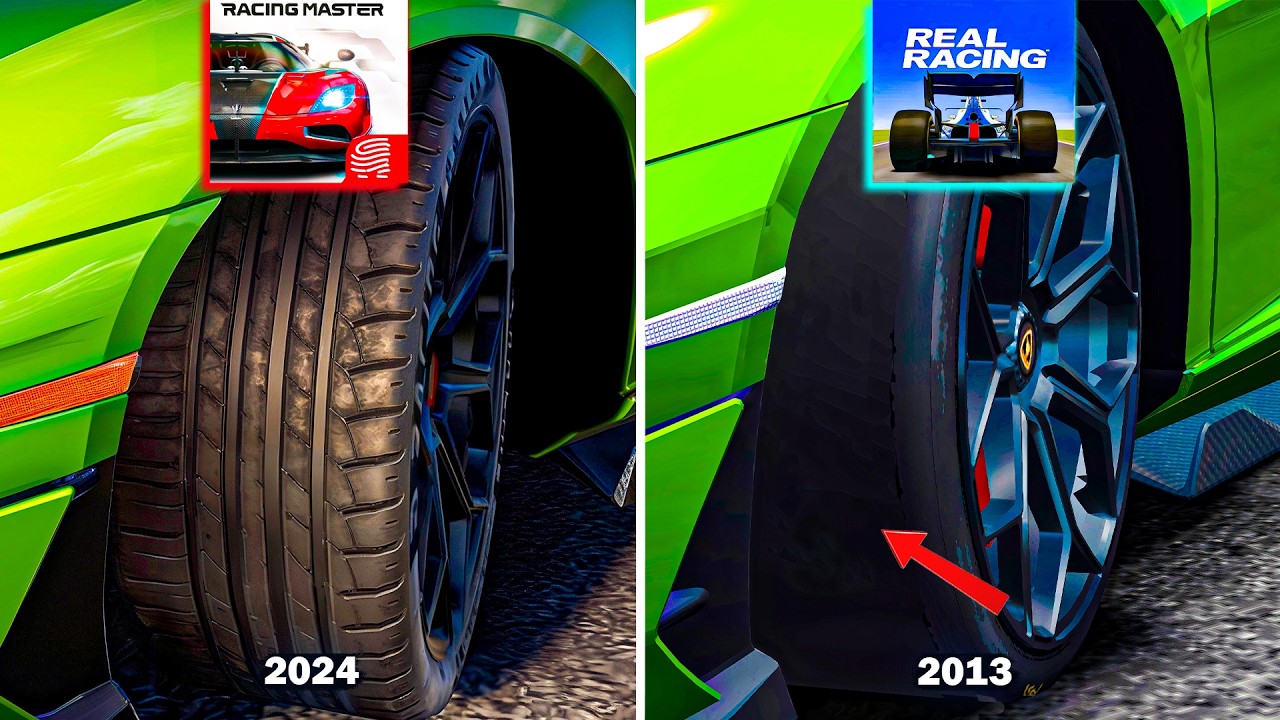 Racing Master VS Real Racing 3 - Physics and Details Comparison[2024 ...