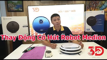 Hướng dẫn sửa robot hút bụi medion lỗi không hút tại Lab sửa robot hút bụi 3D House