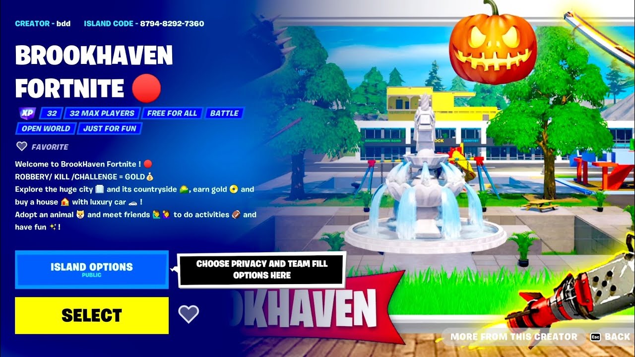 Old BROOKHAVEN FORTNITE 🔴 4780-3366-5815, de scorprolls — Fortnite