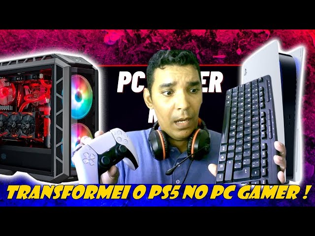 Como posso montar um PC com o mesmo poder de um PS5?