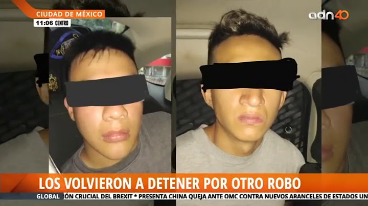 Menores reincidentes vuelven a ser detenidos por robo