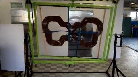 Universal Creations mean green rotational casting machine