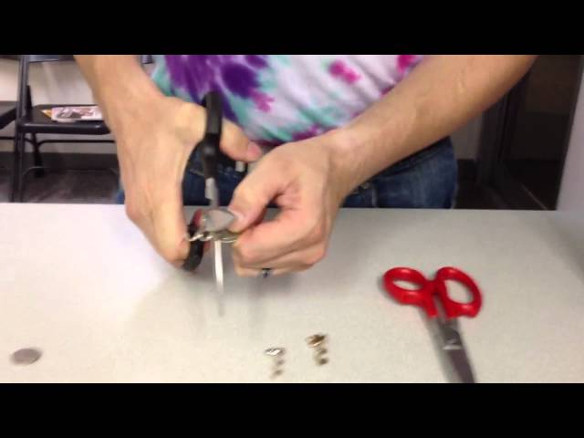 Cutco Super Shears: Cutting Penny, Dime, Quarter & Nickel. 