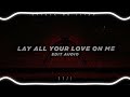 Abba  lay all your love on me  edit audio  slowed 