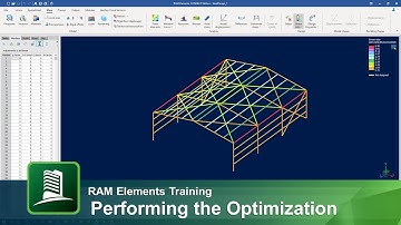Optimizing Steel Structures in RAM Elements