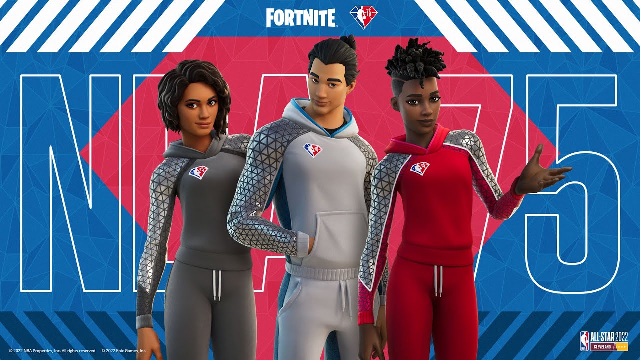 Fortnite Nba75周年とのコラボレーションが開催 新 旧スキンの販売や 実装エモートの投票などイベントが目白押し フォートナイト 寝ても覚めても