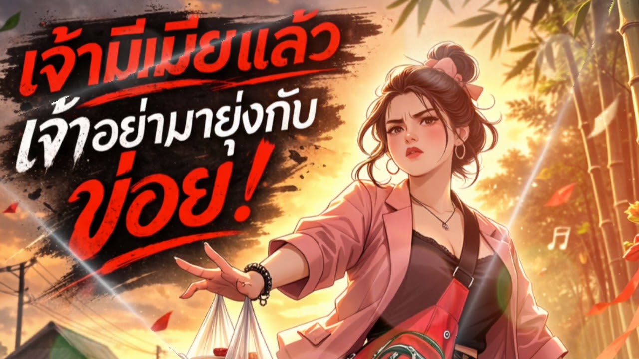 เจ้ามีเมียแล้วเจ้าอย่ามายุ่งกับข่อย peesom aisuno chatGpt