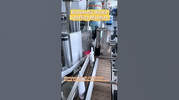 Automatic Bottle Labeling Machine #labelingmachine #bottlelabelingmachine #labeling #shorts #machine