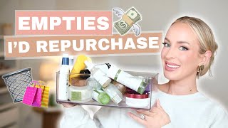 MAKEUP AND SKINCARE EMPTIES WORTH REPURCHASING