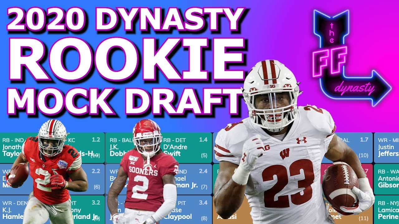 2020 Dynasty Rookie Mock Draft YouTube